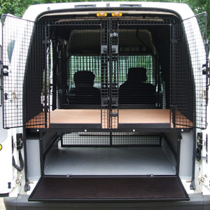Custom Made Dog Containment for Vans