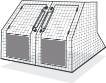 Buckingham Dog Cage