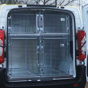 Custom Made Dog Containment for Vans - Dogs Trust