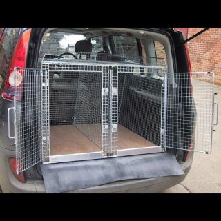 Stratford Dog Cage Renault - Finished here in Zinc